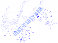 Béquille/s pour PIAGGIO Fly 4T 2V 25-30Km/h de 2015