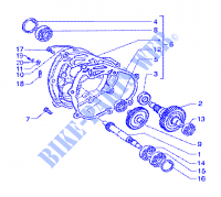 Arbre roue ar. pour PIAGGIO X9 SL de Other year