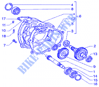 Arbre roue ar pour PIAGGIO X9 Amalfi de Other year