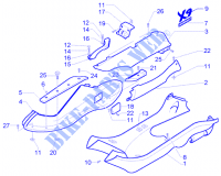 Protections laterales spoiler pour PIAGGIO X9 Evolution de Other year