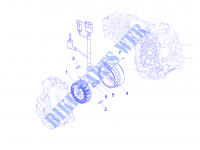Volant magnetique pour PIAGGIO MP3 LT BUSINESS - SPORT ABS de 2014